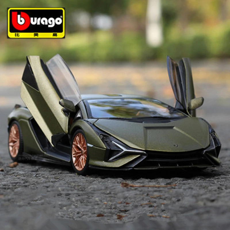 Bburago 1:24 Lamborghini Sian FKP 37 Alloy Sports Car Model Diecast Metal Toy SuperCar Model Simulation Collection Children Gift
Bburago 1:24 Lamborghini Sian FKP 37 Alloy Sports Car Model Diecast Metal Toy SuperCar Model Simulation Collection Children Gift