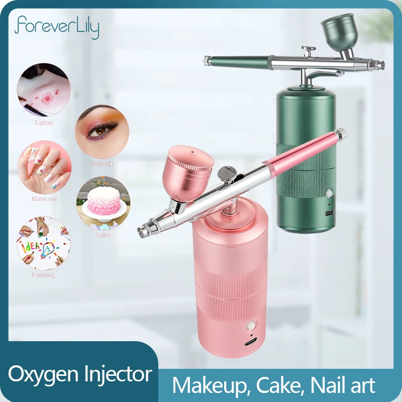 Facial Airbrush Water Oxygen Injector Machine Nano Fog Mist Sprayer for Nail Art Tattoo Craft Cake Mini Air Compressor Kit
Facial Airbrush Water Oxygen Injector Machine Nano Fog Mist Sprayer for Nail Art Tattoo Craft Cake Mini Air Compressor Kit