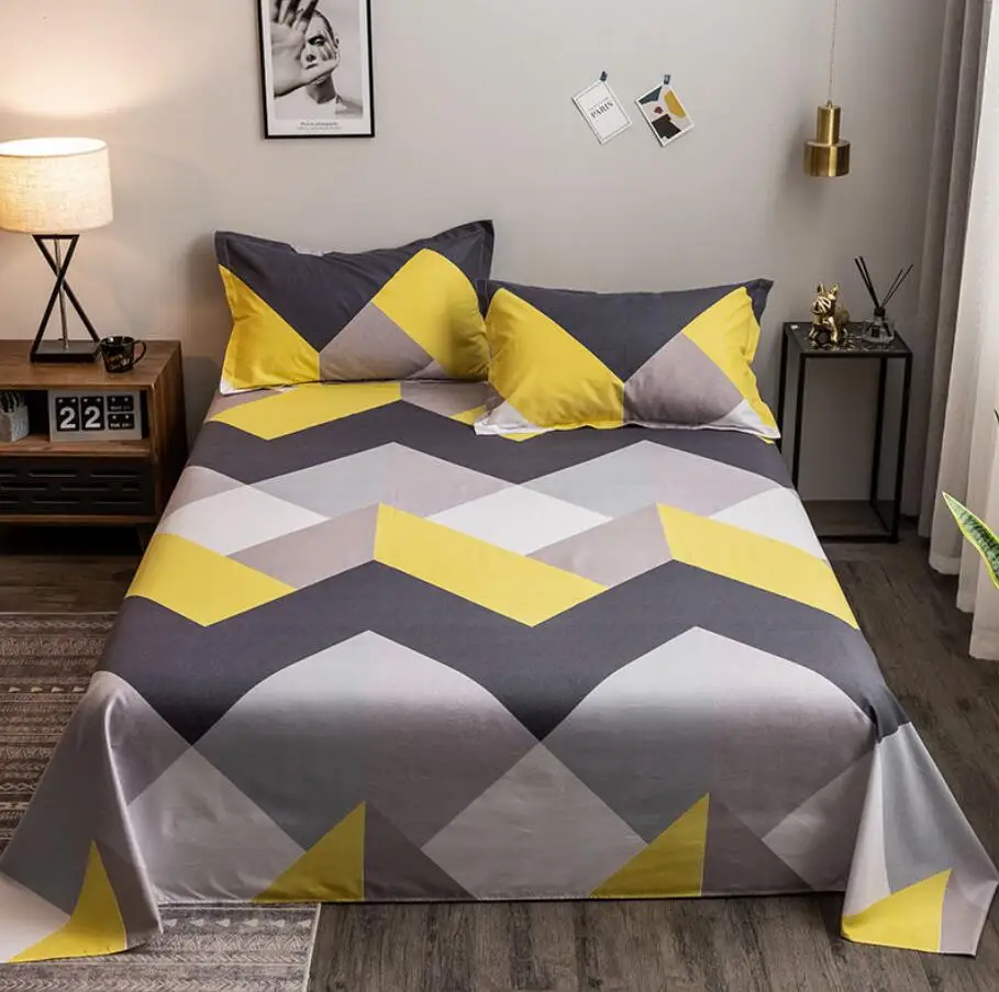 3pcs Bedding Bedsheet and Pillowcase Washed Cotton Flat Bed Sheets Soft Bed Linens Single/Twin/Full/Queen/King Size Bed Cover
3pcs Bedding Bedsheet and Pillowcase Washed Cotton Flat Bed Sheets Soft Bed Linens Single/Twin/Full/Queen/King Size Bed Cover