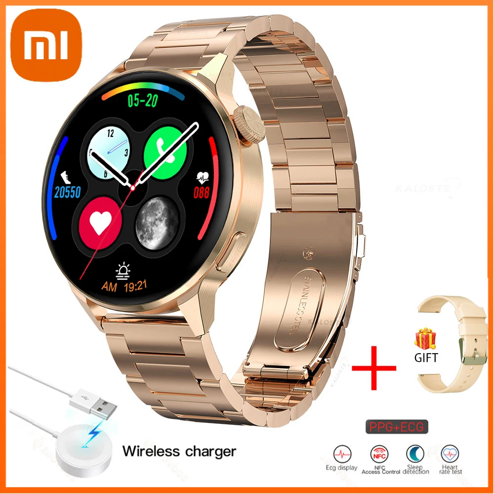 XIAO MI Smart Watch Men Bluetooth Call Sport GPS Track Watch Wireless Charging Custom Dial Heart Rate ECG Smartwatch For Xiaomi
XIAO MI Smart Watch Men Bluetooth Call Sport GPS Track Watch Wireless Charging Custom Dial Heart Rate ECG Smartwatch For Xiaomi