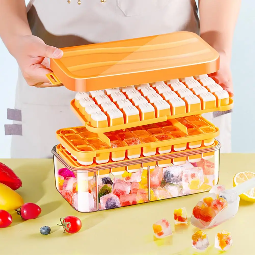 Soft Ice Cube Tray Easy to Clean Flexible Whiskey Cocktail Ice Cube Mold Dustproof Ice Cube Mold Freezer Accessories
Soft Ice Cube Tray Easy to Clean Flexible Whiskey Cocktail Ice Cube Mold Dustproof Ice Cube Mold Freezer Accessories