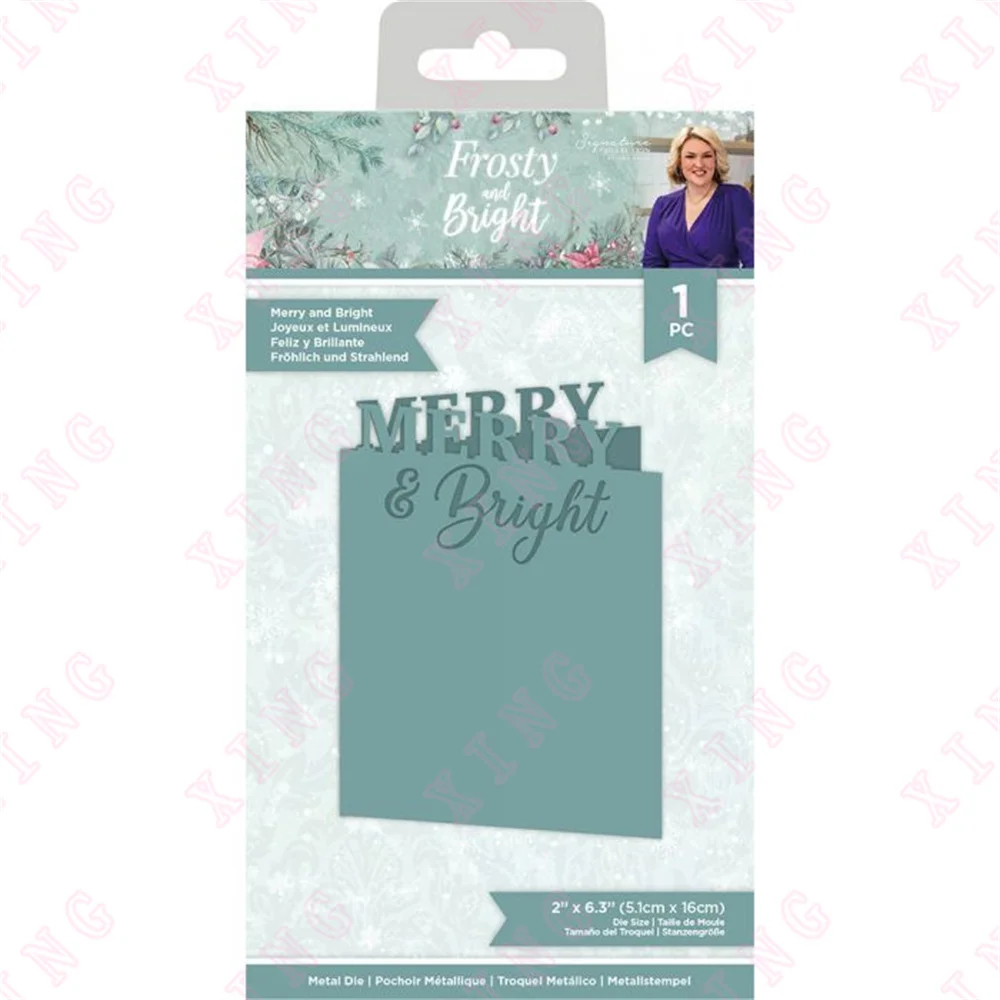 2022 Christmas Bright Die Set Metal Cutting Dies Scrapbook Diary Decoration Embossing Template Diy Gift Card Handmade Craft Mold
2022 Christmas Bright Die Set Metal Cutting Dies Scrapbook Diary Decoration Embossing Template Diy Gift Card Handmade Craft Mold