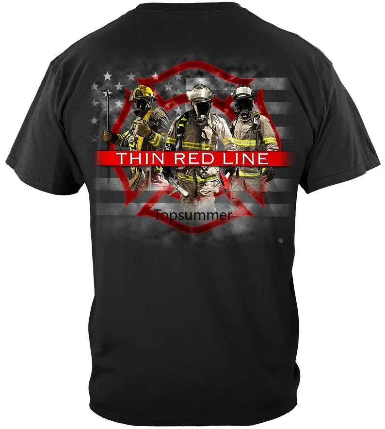 Firefighter American Flag Thin Red Line Oversized T-Shirt For Men Clothing 100% Cotton Streetwear Large Size Top Tee
Firefighter American Flag Thin Red Line Oversized T-Shirt For Men Clothing 100% Cotton Streetwear Large Size Top Tee