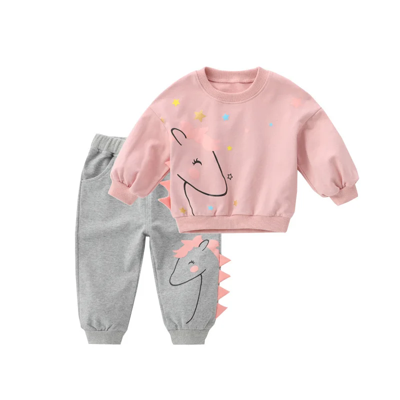 2022 Spring Autumn New 2Pcs Children Clothing Set Long Sleeve O Neck Cute Cartoon Sweatshirt Long Pants Kids Tracksuit 1-6 Yrs
2022 Spring Autumn New 2Pcs Children Clothing Set Long Sleeve O Neck Cute Cartoon Sweatshirt Long Pants Kids Tracksuit 1-6 Yrs