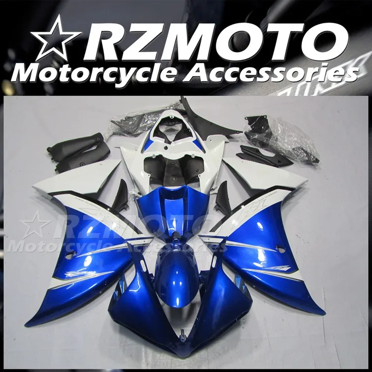 New ABS Motorcycle Bike Whole Fairings Kit Fit for YAMAHA YZF - R1 2009 2010 2011 09 10 11 Bodywork set Blue white
New ABS Motorcycle Bike Whole Fairings Kit Fit for YAMAHA YZF - R1 2009 2010 2011 09 10 11 Bodywork set Blue white