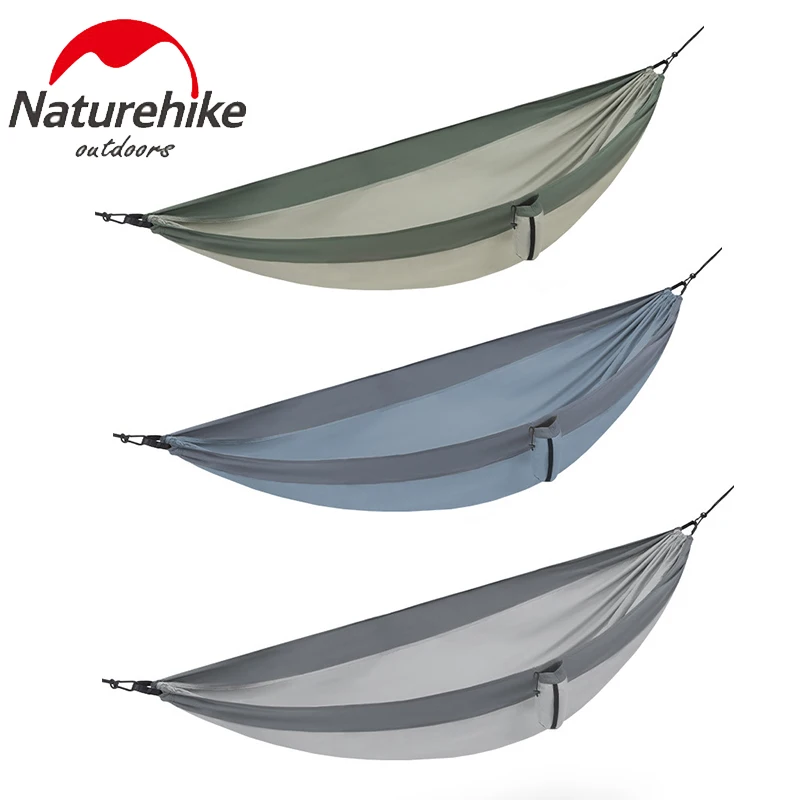 Портативный гамак Naturehike, Сверхлегкий качели, подвесной гамак для отдыха на открытом воздухе, походов, одного и двух гамаков, вес 200 кг
Портативный гамак Naturehike, Сверхлегкий качели, подвесной гамак для отдыха на открытом воздухе, походов, одного и двух гамаков, вес 200 кг