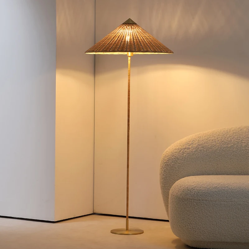 Nordic Vintage Wabi Sabi Wind Rattan Art Led Floor Lamp Living Room Bedroom Home Decor Bedside Lamp Sofa Corner Standing Light
Nordic Vintage Wabi Sabi Wind Rattan Art Led Floor Lamp Living Room Bedroom Home Decor Bedside Lamp Sofa Corner Standing Light
