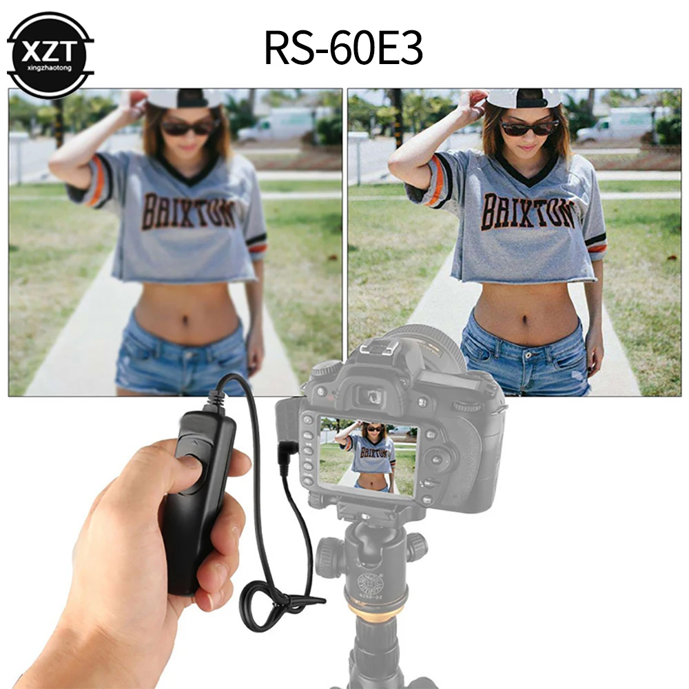 RS-60E3 DSLR Camera Remote Control Shutter Release Cord for Canon EOS 1300D 1100D 1200D 1000D 100D 350D 500D 550D 600D 650D 700D
RS-60E3 DSLR Camera Remote Control Shutter Release Cord for Canon EOS 1300D 1100D 1200D 1000D 100D 350D 500D 550D 600D 650D 700D