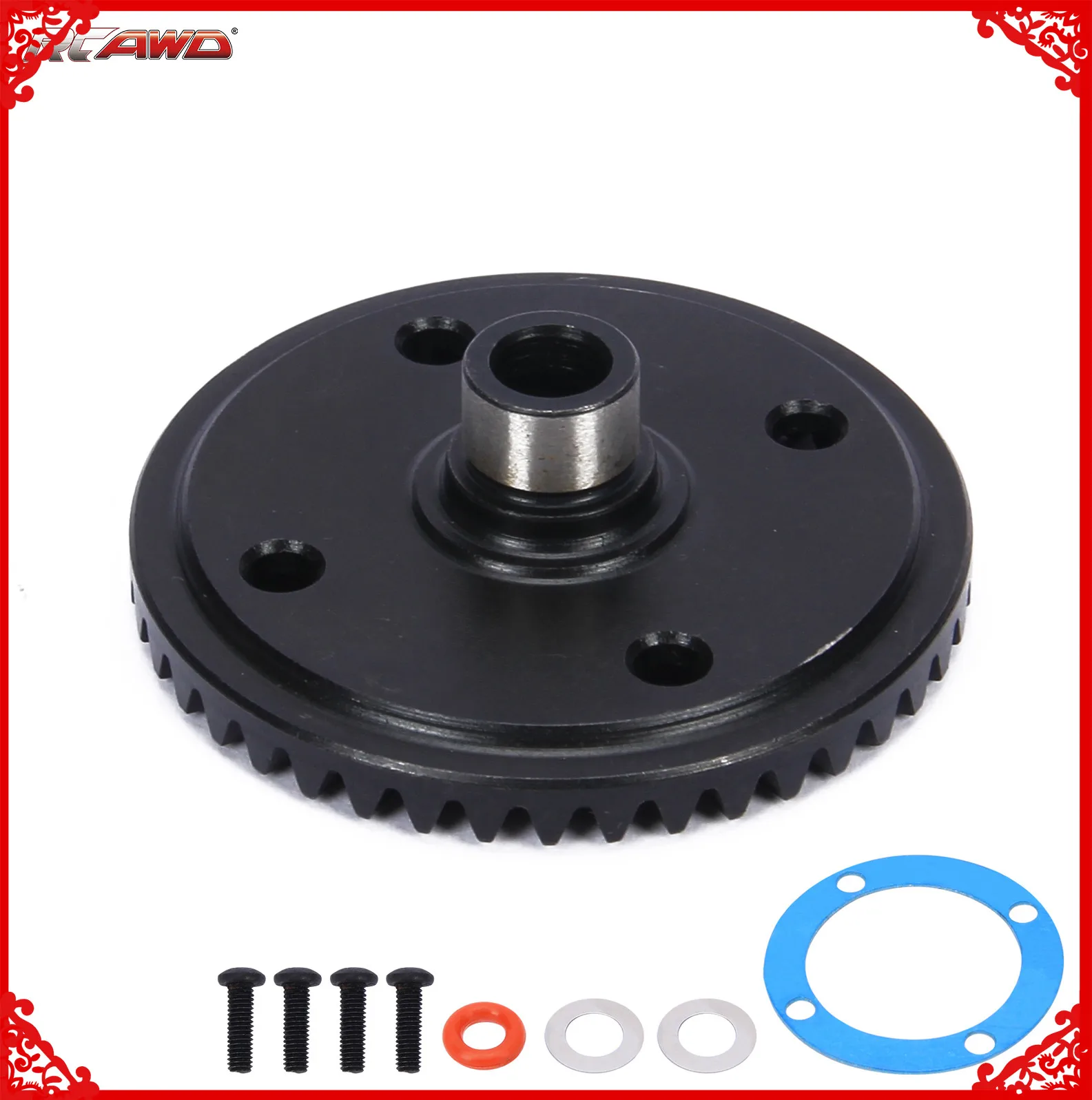 40CrMo steel main diff gear spur gear 43T SPIRAL for Arrma 1/7 1/8 6s RTR hopups upgrade parts
40CrMo steel main diff gear spur gear 43T SPIRAL for Arrma 1/7 1/8 6s RTR hopups upgrade parts