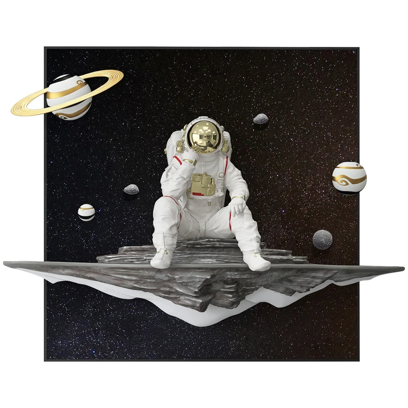 Nordic Spaceman Living Room Decorative Painting Sofa Wall Painting Light Luxury Bedroom Children Room Painting Astronaut
Nordic Spaceman Living Room Decorative Painting Sofa Wall Painting Light Luxury Bedroom Children Room Painting Astronaut