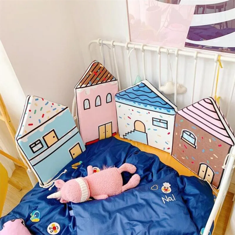 Cartoon Small House Bed Surround Multicolor Removable and Washable Children's Room Decoration Baby Play Fence Playpen for Babies
Cartoon Small House Bed Surround Multicolor Removable and Washable Children's Room Decoration Baby Play Fence Playpen for Babies