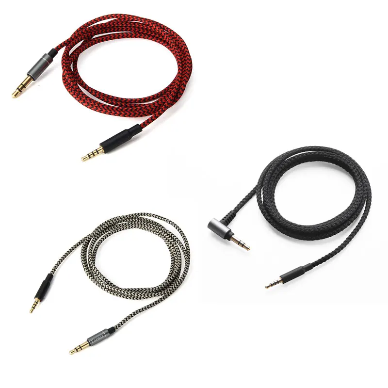 

Nylon Audio Cable For AKG Y40 Y50 k490 NC K545 Y45BT Y50BT K840KL N90Q N60NC Y500 Y55 N700NC NCM2 Y600NC Y400BT headphone