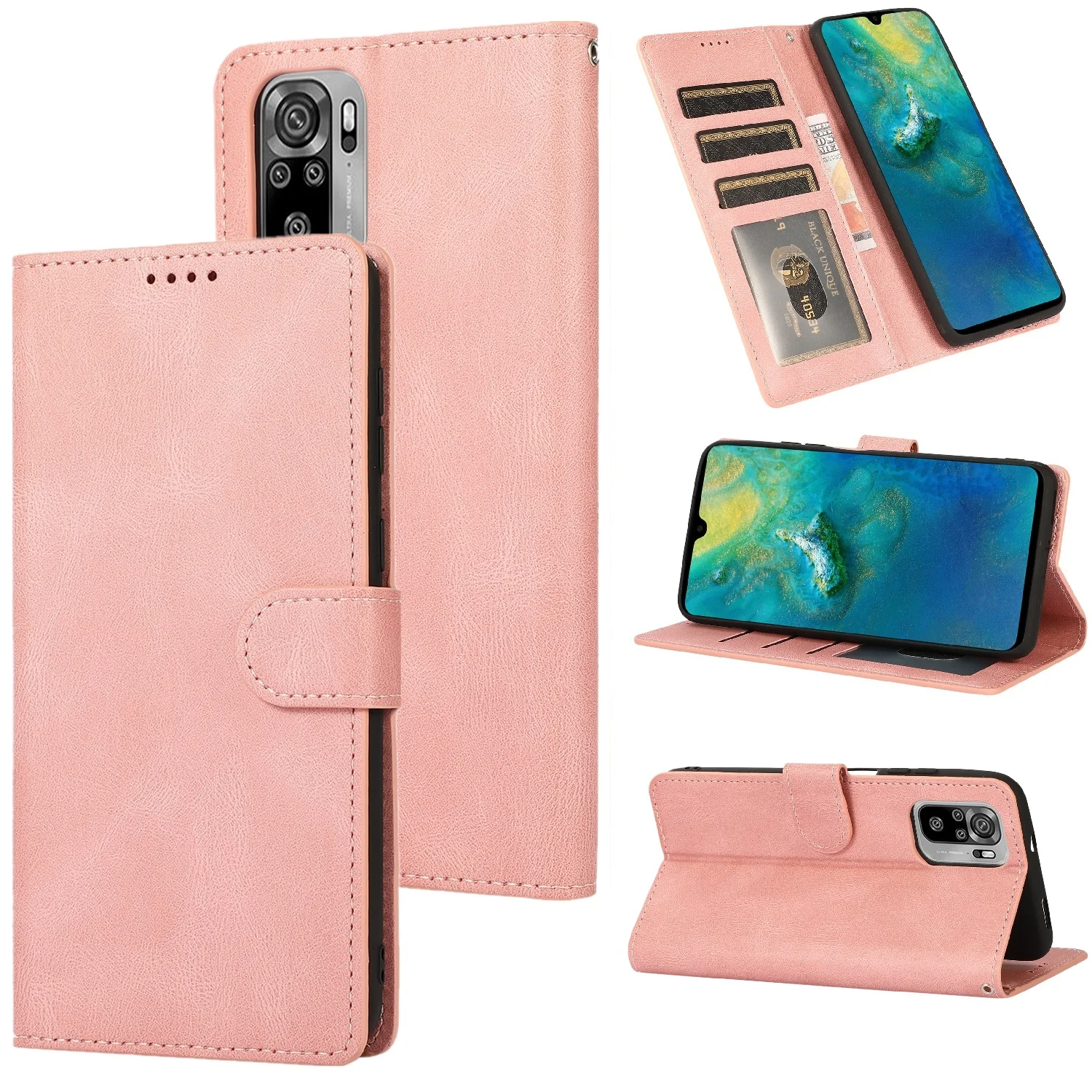 Leather Wallet Phone Case For Redmi note8 8T 8pro note9 9s 9promax note10 4G 10s 10pro Flip Card Slot Phone Case Cover
Leather Wallet Phone Case For Redmi note8 8T 8pro note9 9s 9promax note10 4G 10s 10pro Flip Card Slot Phone Case Cover