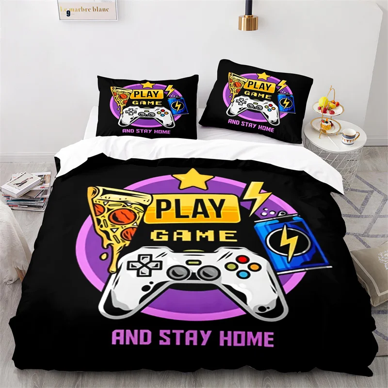 Gaming Full Duvet Cover Polyester Kids Gamepad Bedding Set Video Game Controller Comforter Cover For Boys Teen With Pillowcases
Gaming Full Duvet Cover Polyester Kids Gamepad Bedding Set Video Game Controller Comforter Cover For Boys Teen With Pillowcases