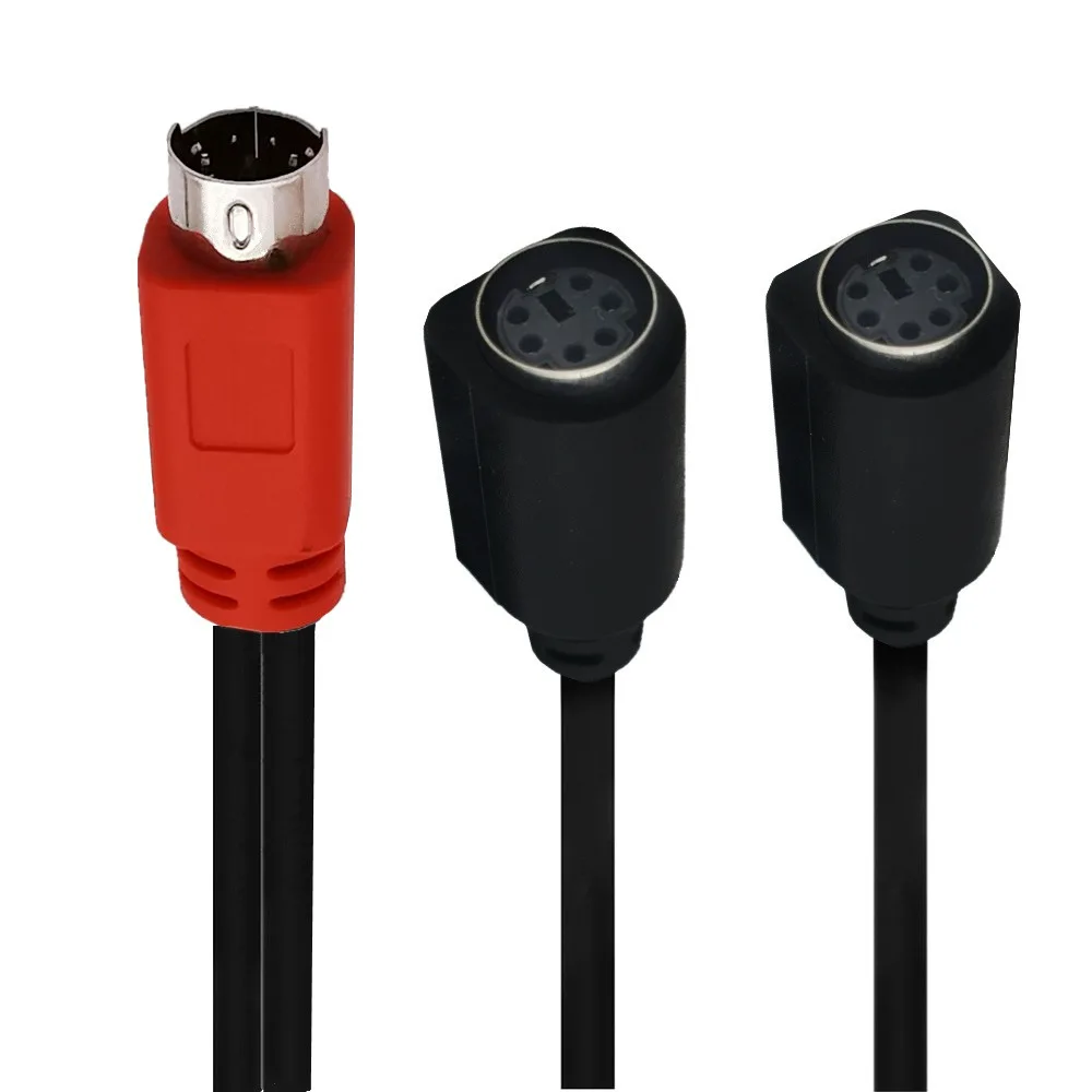 Удлинитель Mini DIN 6pin MDIN 6pin папа-2 мама Y-образный кабель PS/2 кабель для клавиатуры и мыши литой 6-контактный M/Fx2 0,3 м
Удлинитель Mini DIN 6pin MDIN 6pin папа-2 мама Y-образный кабель PS/2 кабель для клавиатуры и мыши литой 6-контактный M/Fx2 0,3 м