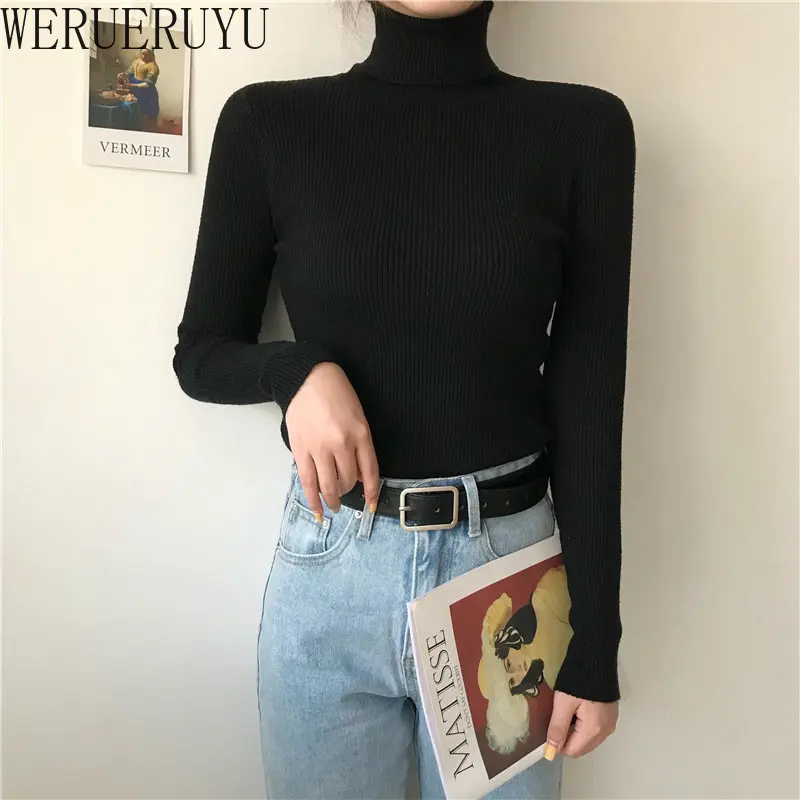 New Causal Turtleneck Knitted Sweater Women Autumn Winter Fashion Korean Ladies Long Sleeve Pullover Sweater Warm Soft Tops 2022
New Causal Turtleneck Knitted Sweater Women Autumn Winter Fashion Korean Ladies Long Sleeve Pullover Sweater Warm Soft Tops 2022