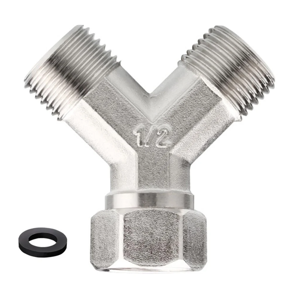 1pc 1/2" BSP Y-Shaped Splitter Block Nickel Plated Brass Pipe Fitting Connector Universal For Dishwasher Coupler Adapter
1pc 1/2" BSP Y-Shaped Splitter Block Nickel Plated Brass Pipe Fitting Connector Universal For Dishwasher Coupler Adapter