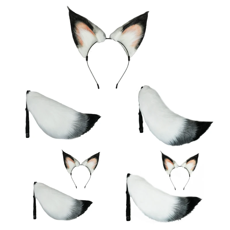 2022 New Animal Fox Ears Hair Clip Tail Set Plush Headwear Lolita Lovely Party Headdress Anime Cosplay Party Kawaii Accessories
2022 New Animal Fox Ears Hair Clip Tail Set Plush Headwear Lolita Lovely Party Headdress Anime Cosplay Party Kawaii Accessories