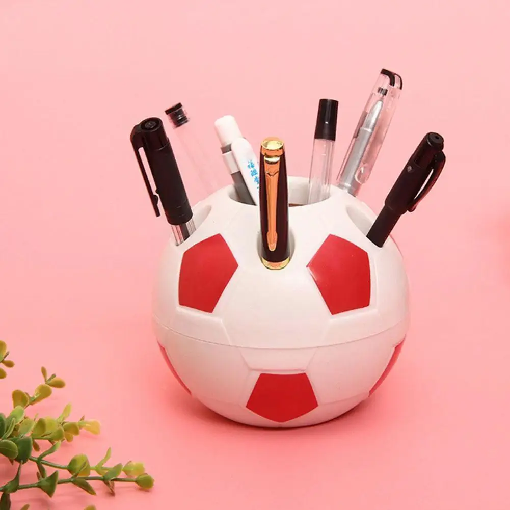 Football Pen Holder Plastic Durable Desktop Box Pencil Rack Office Supplies Stationery Storage Multifunctional Sto K9h7 
Football Pen Holder Plastic Durable Desktop Box Pencil Rack Office Supplies Stationery Storage Multifunctional Sto K9h7