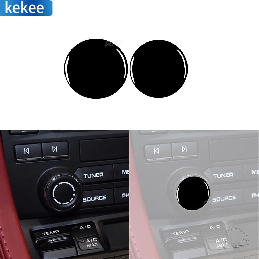 For Porsche Boxster Cayman 718 982 2016-2022 Car Multimedia Knob Trim Sticker Piano Black Interior Accessories 
For Porsche Boxster Cayman 718 982 2016-2022 Car Multimedia Knob Trim Sticker Piano Black Interior Accessories