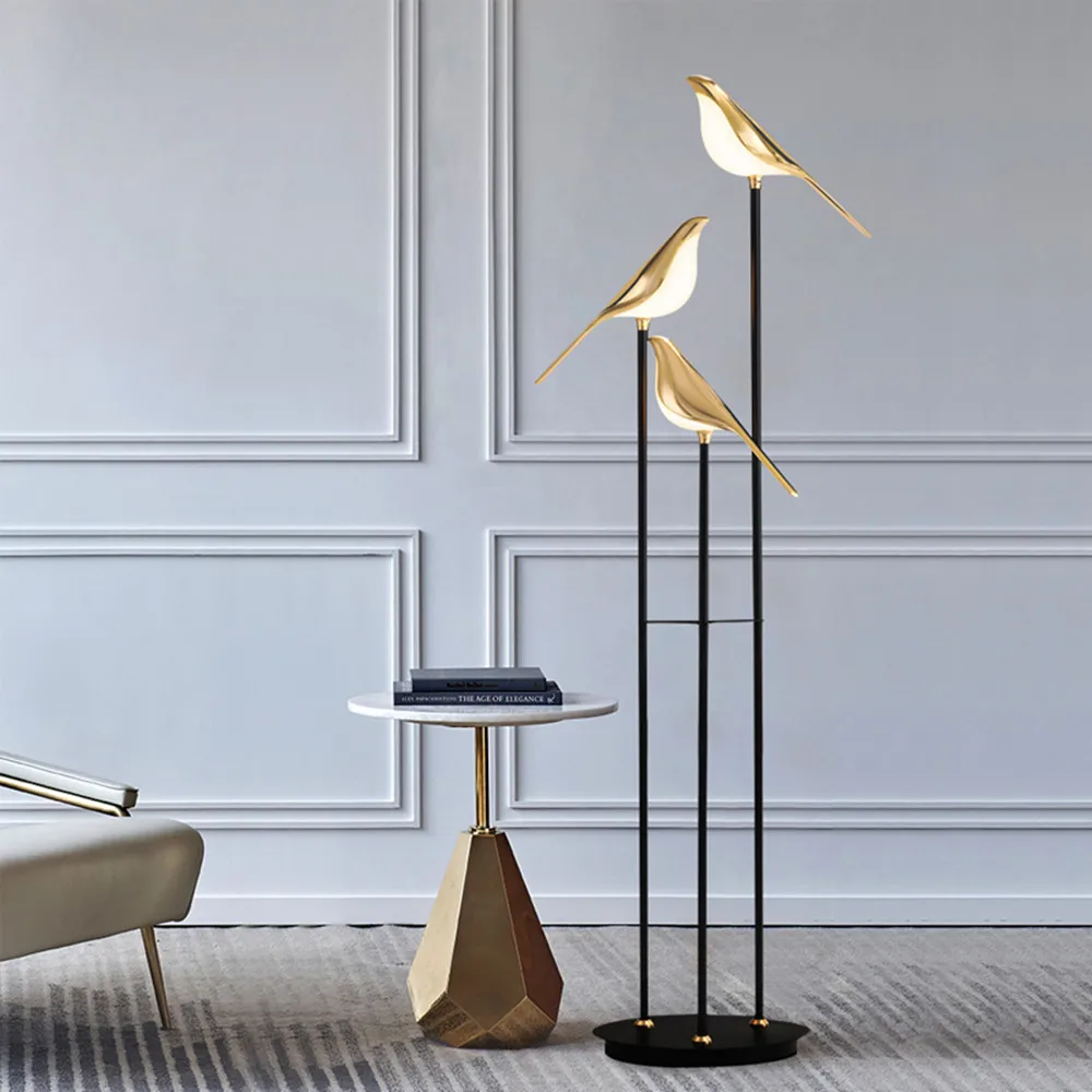Nomi Floor Lamp led postmodern bird lamp electroplating golden garden reading bedroom study living room luxury floor lamp
Nomi Floor Lamp led postmodern bird lamp electroplating golden garden reading bedroom study living room luxury floor lamp