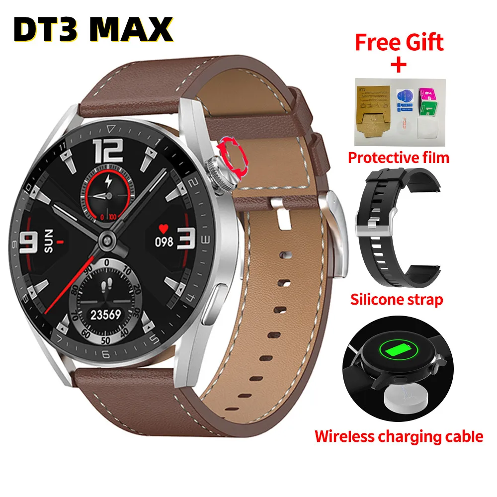 DT No.1 DT3 max Men Smart Watch NFC 390*390 Bluetooth Call AI Voice Assistant Password GPS Tracker Wirelss Charging Smartwatch
DT No.1 DT3 max Men Smart Watch NFC 390*390 Bluetooth Call AI Voice Assistant Password GPS Tracker Wirelss Charging Smartwatch