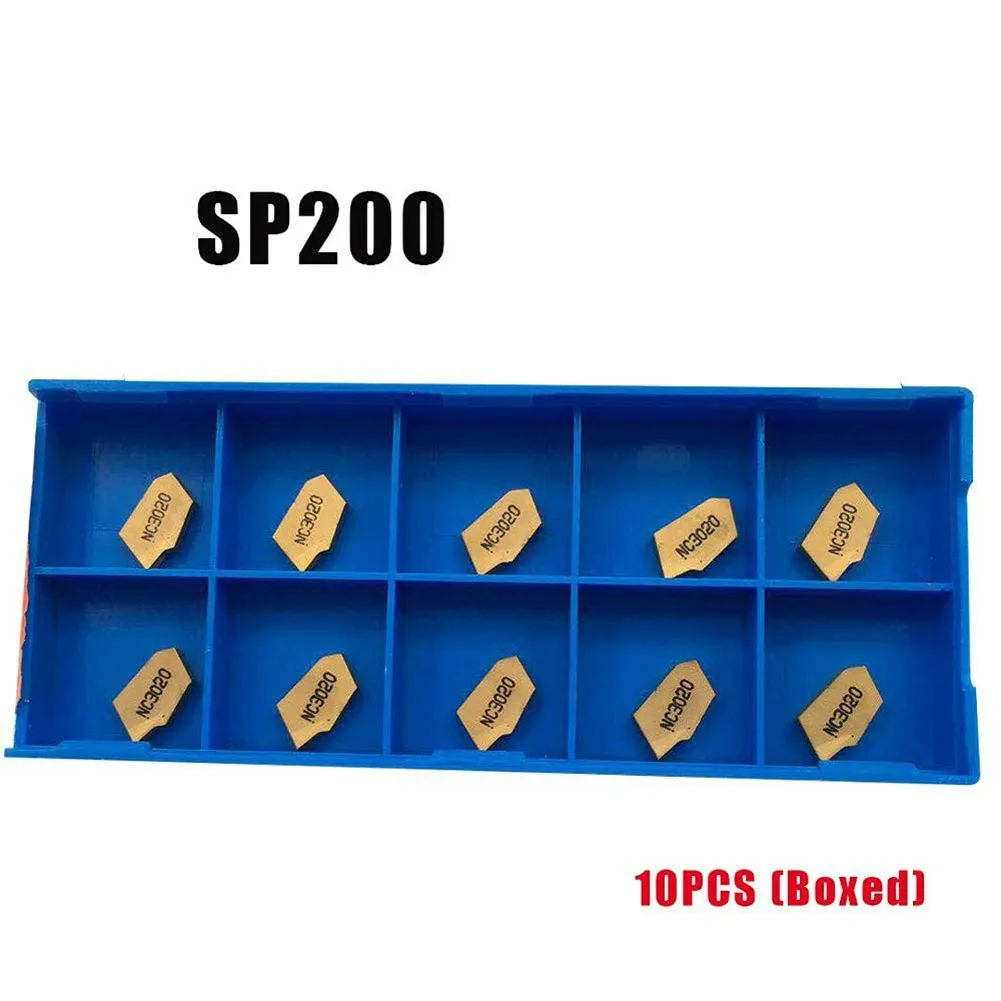 10 Pcs SP200 NC3020 Indexable Carbide Slotting Insert FOR SPB ZQ Tool Carrier Workshop Machiney Tools
10 Pcs SP200 NC3020 Indexable Carbide Slotting Insert FOR SPB ZQ Tool Carrier Workshop Machiney Tools