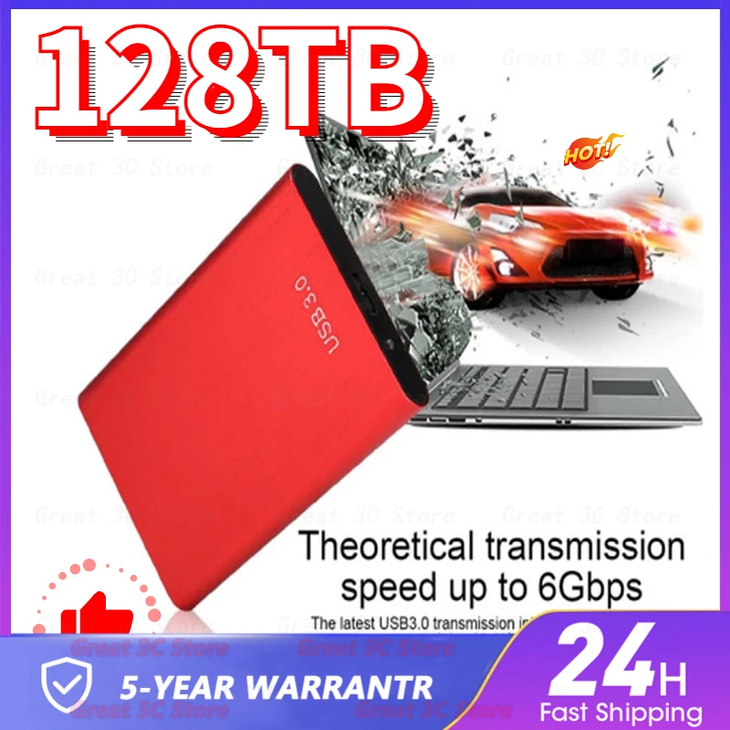 Original Portable 256TB SSD 4TB 16TB External Hard Drive Type-C USB 3.1 High Speed 8TB External Storage Hard Disks For Laptops
Original Portable 256TB SSD 4TB 16TB External Hard Drive Type-C USB 3.1 High Speed 8TB External Storage Hard Disks For Laptops
