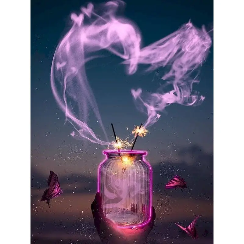 GATYZTORY DIY 40x50cm Frame Painting By Numbers For Adults Handpainted Kits Glowing Bottle Scenery Paint By Number Wall Decor
GATYZTORY DIY 40x50cm Frame Painting By Numbers For Adults Handpainted Kits Glowing Bottle Scenery Paint By Number Wall Decor