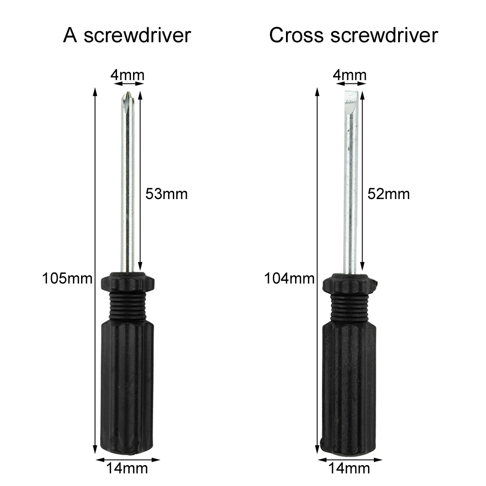 2pcs Precision Screwdriver Set Mini Slotted Cross Screwdriver 4mm Home DIY Hand Repair Tools Multi-Function Non-slip Screw Drive
2pcs Precision Screwdriver Set Mini Slotted Cross Screwdriver 4mm Home DIY Hand Repair Tools Multi-Function Non-slip Screw Drive