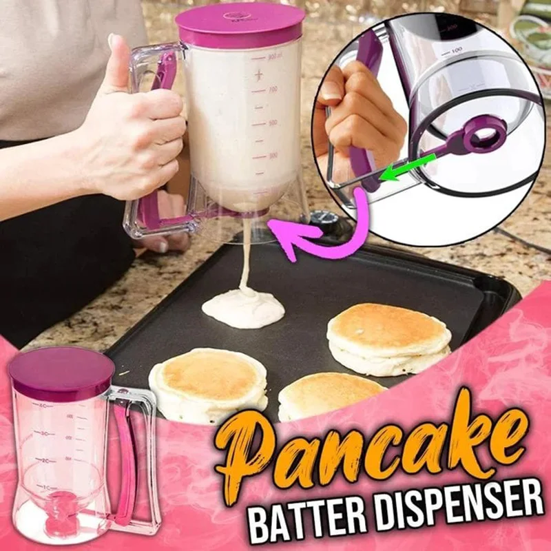 Pancake Batter Dispenser Flour Paste Dispenser For Cupcakes Cookie Measuring Cup Cream Speratator Baking Tool Kitchen Tools
Pancake Batter Dispenser Flour Paste Dispenser For Cupcakes Cookie Measuring Cup Cream Speratator Baking Tool Kitchen Tools