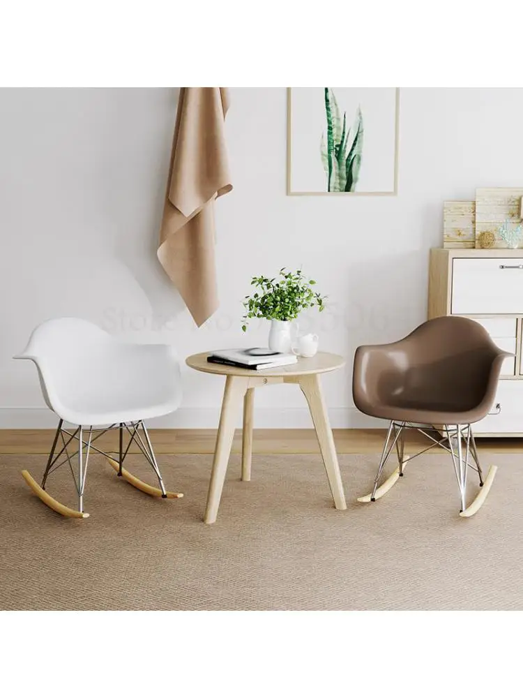 New Nordic Style Rocking Chair Home Living Room Single Rocking Chair Modern Minimalist Balcony Leisure Leisure Lazy Yaoyao
New Nordic Style Rocking Chair Home Living Room Single Rocking Chair Modern Minimalist Balcony Leisure Leisure Lazy Yaoyao