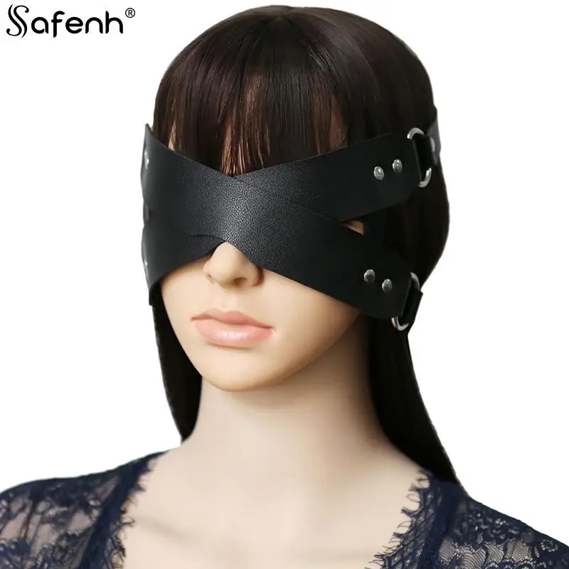 Women Sexy Mask For Face PU Leather Goth Harness Cosplay Anime Eye Mask Masquerade Party Festival Halloween Costume Fun Prop
Women Sexy Mask For Face PU Leather Goth Harness Cosplay Anime Eye Mask Masquerade Party Festival Halloween Costume Fun Prop