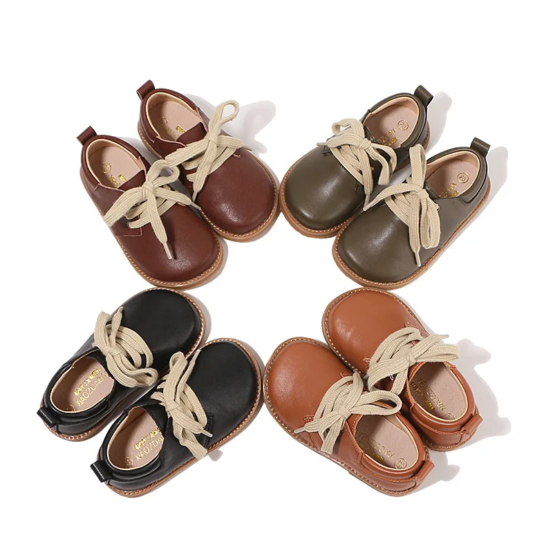 Туфли детские из натуральной кожи, повседневная школьная обувь в британском ретро стиле для мальчиков и девочек, мягкая коровья мышечная мягкая подошва, ручная работа
Туфли детские из натуральной кожи, повседневная школьная обувь в британском ретро стиле для мальчиков и девочек, мягкая коровья мышечная мягкая подошва, ручная работа