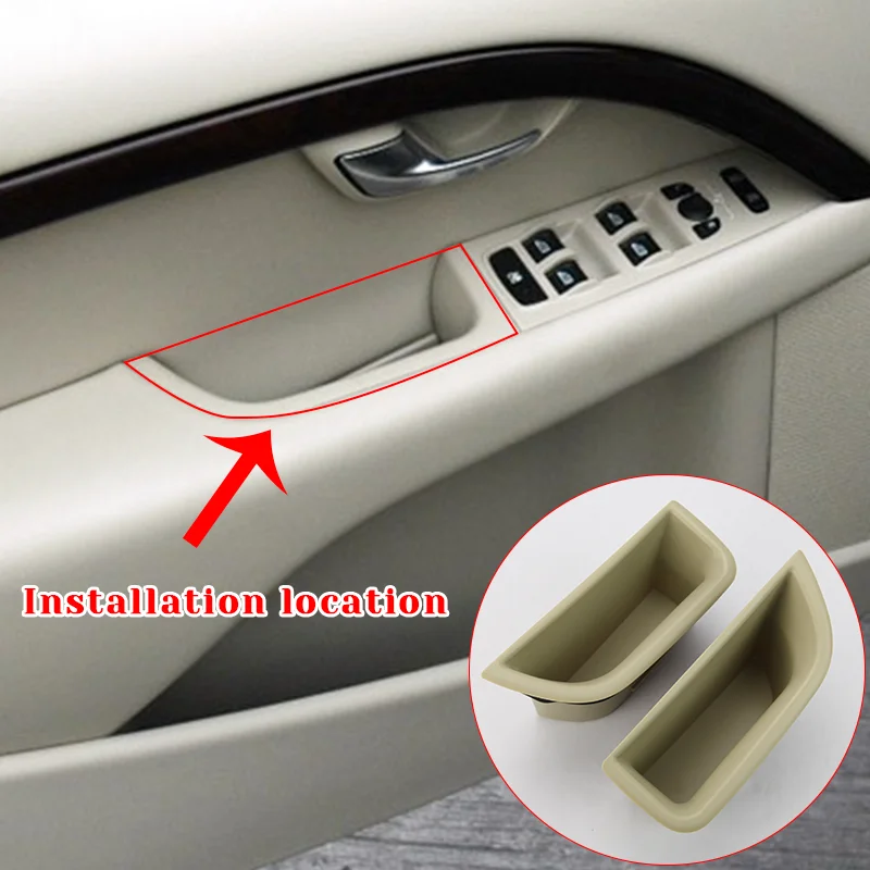 For Volvo V40/S80/S90 Car Front Door Storage Box Interior Storage Tray Accessories High Quality ABS Material Door Storage Box
For Volvo V40/S80/S90 Car Front Door Storage Box Interior Storage Tray Accessories High Quality ABS Material Door Storage Box