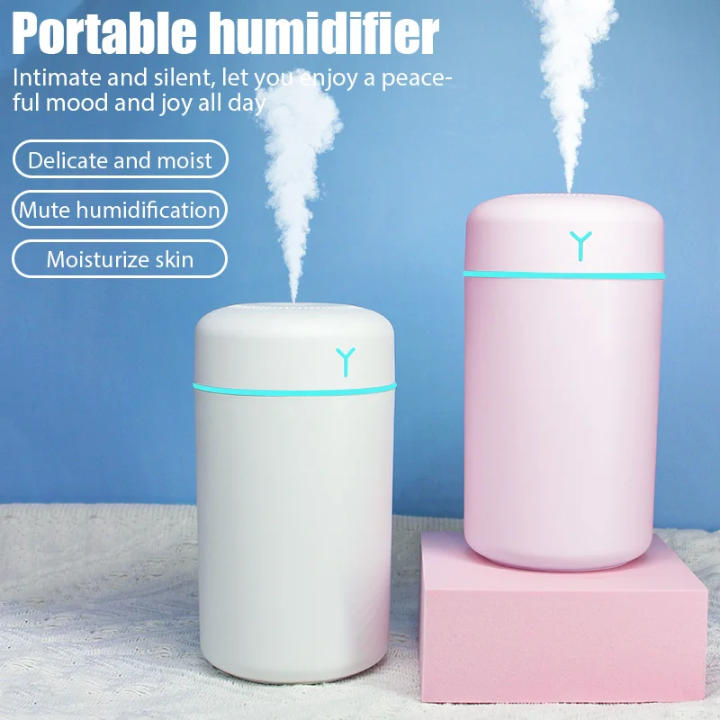 420ml Air Humidifier Portable Mini Aroma Oil Diffuser USB Cool Mist Sprayer with Colorful Soft Night Light for Home Car Purifier
420ml Air Humidifier Portable Mini Aroma Oil Diffuser USB Cool Mist Sprayer with Colorful Soft Night Light for Home Car Purifier