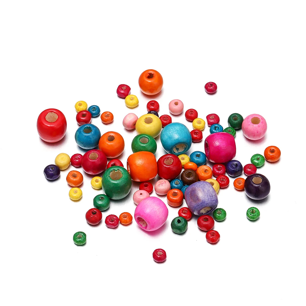 20-100Pcs 5.5-12mm Colorful Wooden Beads Spacer Loose Beads for DIY Jewelry Bracelet Necklace Pendant Making Supplies
20-100Pcs 5.5-12mm Colorful Wooden Beads Spacer Loose Beads for DIY Jewelry Bracelet Necklace Pendant Making Supplies