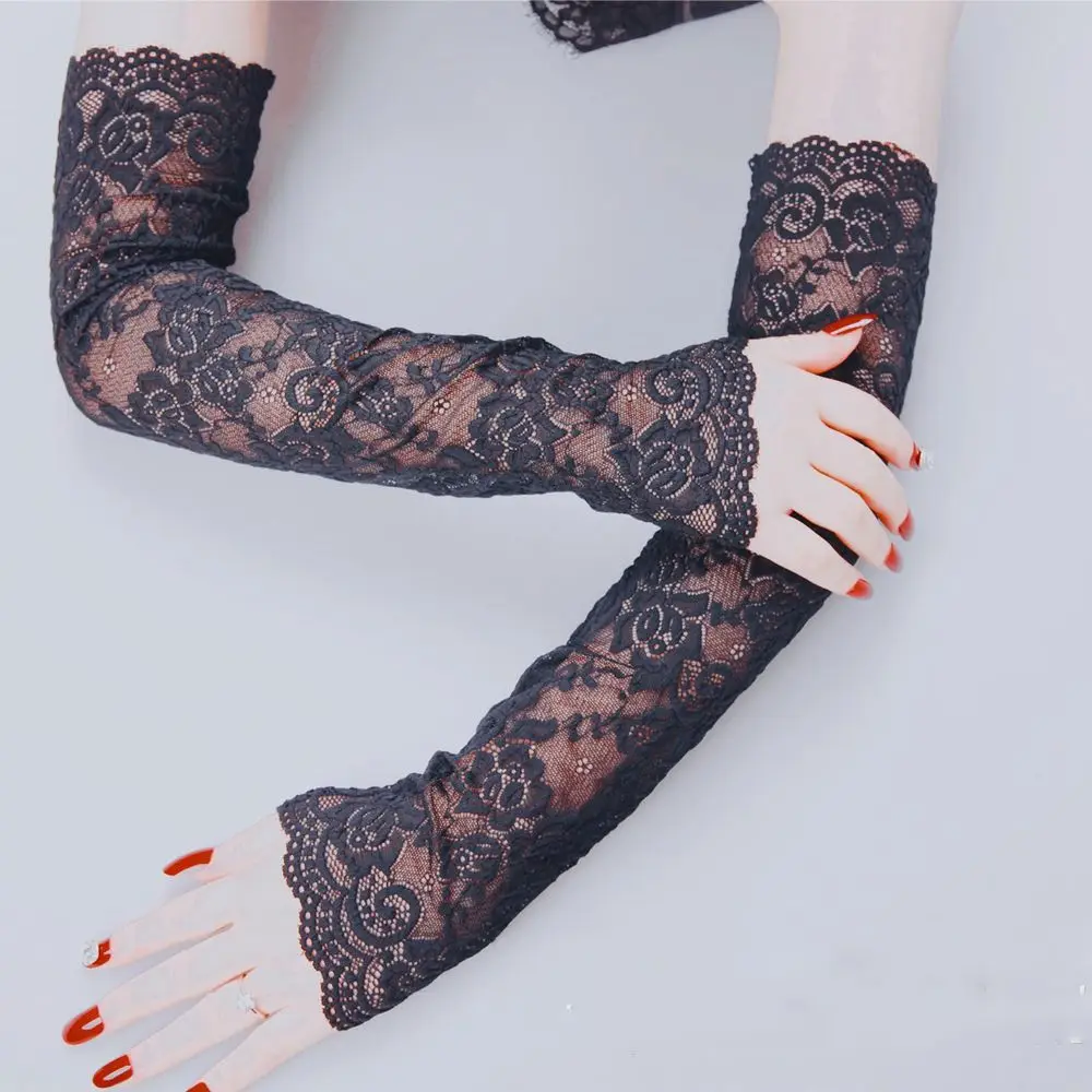Elegant Simple Driving Summer Sunscreen Outdoor Sexy Glove Lace Arm Sleeve Solid Color Arm Warmers
Elegant Simple Driving Summer Sunscreen Outdoor Sexy Glove Lace Arm Sleeve Solid Color Arm Warmers