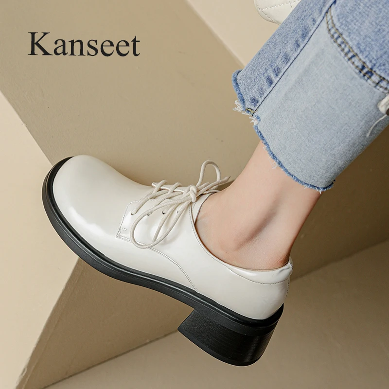 Туфли Kanseet женские на шнуровке, лакированная воловья кожа, круглый носок, средней высоты 5 см, ручная работа, повседневная обувь 40, весна-осен...
Туфли Kanseet женские на шнуровке, лакированная воловья кожа, круглый носок, средней высоты 5 см, ручная работа, повседневная обувь 40, весна-осен...
