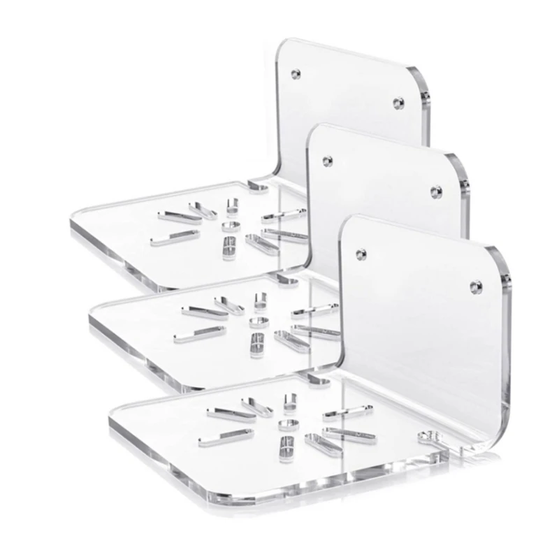3set Versatile Acrylic Speaker Wall Adhesive Shelf for Security Cameras, Speaker & More Easy Install,2way Mount
3set Versatile Acrylic Speaker Wall Adhesive Shelf for Security Cameras, Speaker & More Easy Install,2way Mount
