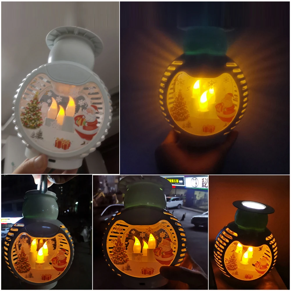 Creative Desktop Christmas Decor Lamp USB Interface Portable Christmas Lantern Lamps Lighting Easy Use for New Year Party Decor
Creative Desktop Christmas Decor Lamp USB Interface Portable Christmas Lantern Lamps Lighting Easy Use for New Year Party Decor