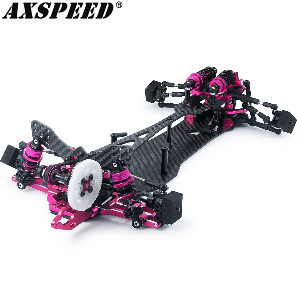 AXSPEED сплав и углеродное волокно Sakura D5S рамка набор шасси ремни привод верхняя колода регулируемая высота для 1/10 RWD Дрифт автомобиль
AXSPEED сплав и углеродное волокно Sakura D5S рамка набор шасси ремни привод верхняя колода регулируемая высота для 1/10 RWD Дрифт автомобиль