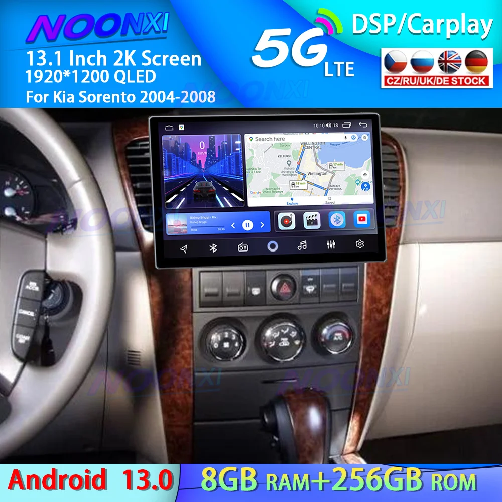 Android 13.0 For Kia Sorento 2004-2008 Car Radio Video Multimedia Stereo Video Player Navigation GPS Carplay 2K QLED 360 Camera
Android 13.0 For Kia Sorento 2004-2008 Car Radio Video Multimedia Stereo Video Player Navigation GPS Carplay 2K QLED 360 Camera