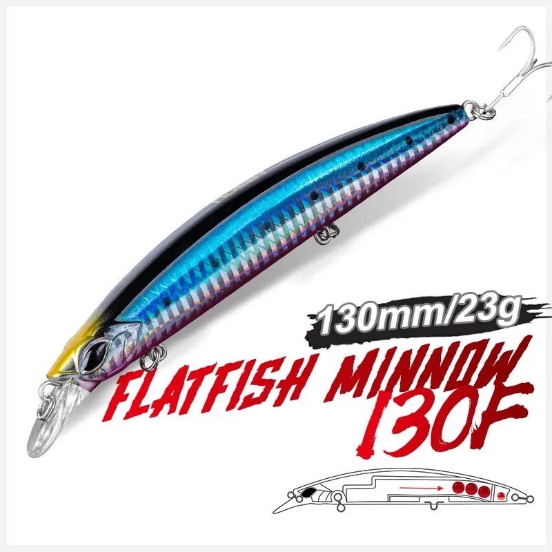 NOEBY 130F Minnow Fishing Lure Floating 130mm 23g Long Casting Jerkbait Artificial Hard Bait Saltwater for Sea Bass Fishing Bait 
NOEBY 130F Minnow Fishing Lure Floating 130mm 23g Long Casting Jerkbait Artificial Hard Bait Saltwater for Sea Bass Fishing Bait
