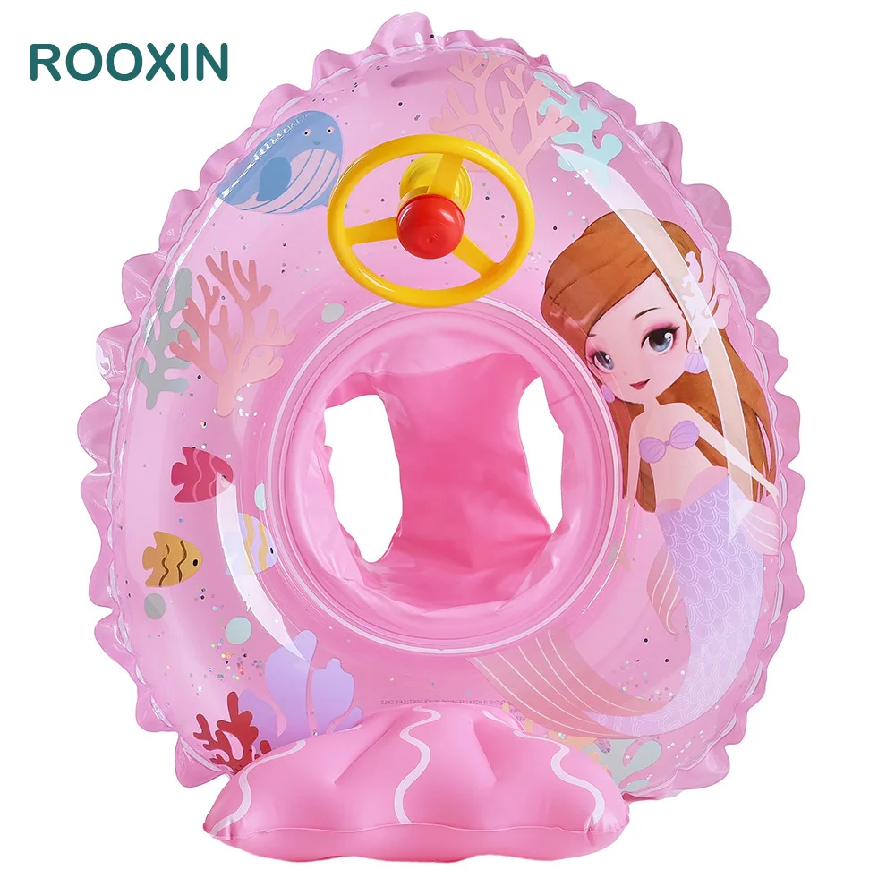 ROOXIN Water Seat Baby Swimming Ring Mermaid Seat Ring For Kids Swimming Circle Float Pool Bathtub Water Play Equipment Toys
ROOXIN Water Seat Baby Swimming Ring Mermaid Seat Ring For Kids Swimming Circle Float Pool Bathtub Water Play Equipment Toys