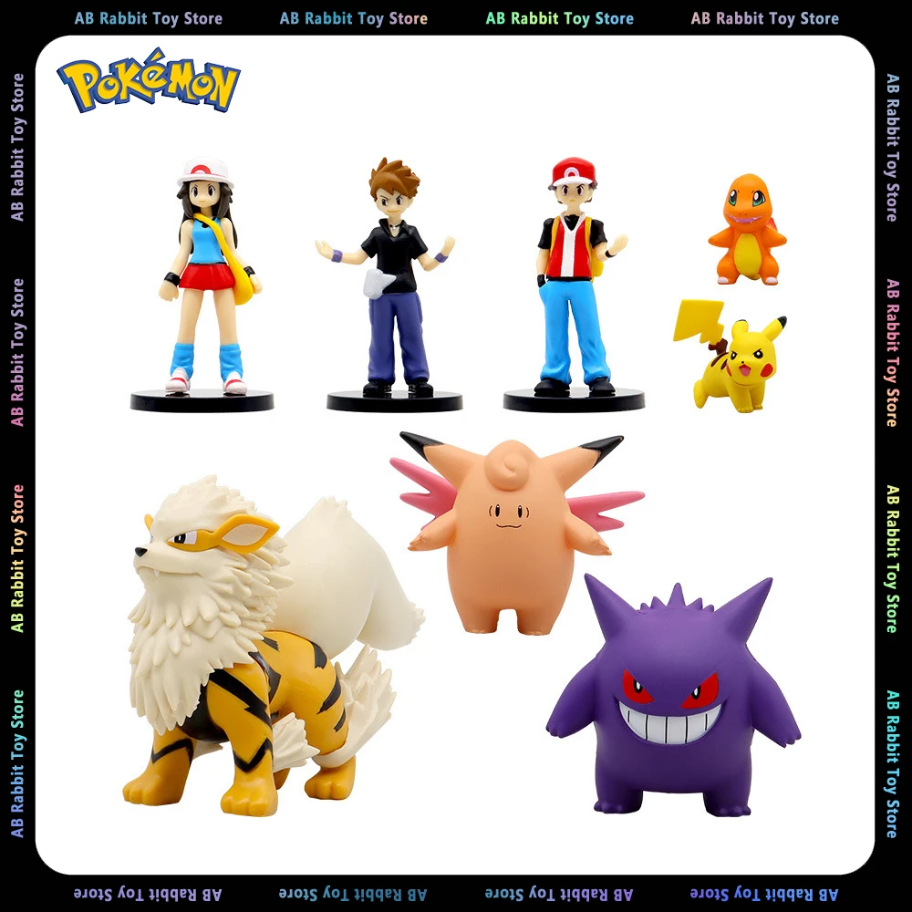 7cm Pokemon Pikachu Figure Gengar Kawaii Anime Figures Charmander Figurine PVC Statue Model Doll Collectible Ornament Toy Gift
7cm Pokemon Pikachu Figure Gengar Kawaii Anime Figures Charmander Figurine PVC Statue Model Doll Collectible Ornament Toy Gift