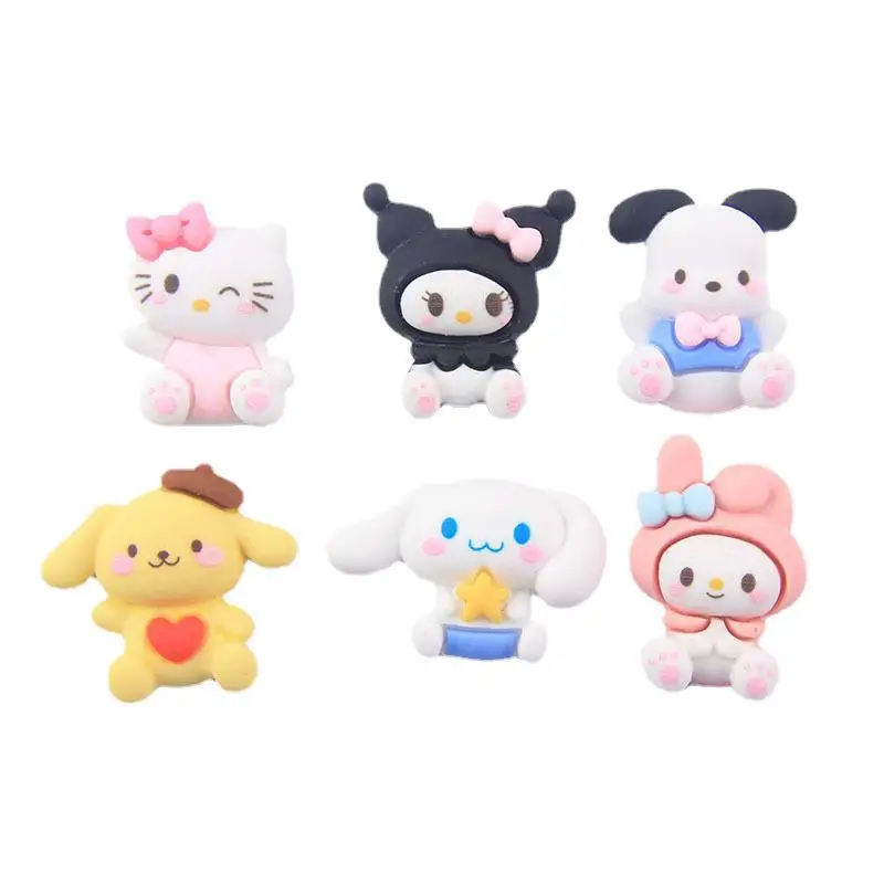 10Pcs/set Sanrios Hellokittys My Melody Cinnamoroll Handmade Material Resin DIY Accessories Cream Glue Phone Case patch
10Pcs/set Sanrios Hellokittys My Melody Cinnamoroll Handmade Material Resin DIY Accessories Cream Glue Phone Case patch
