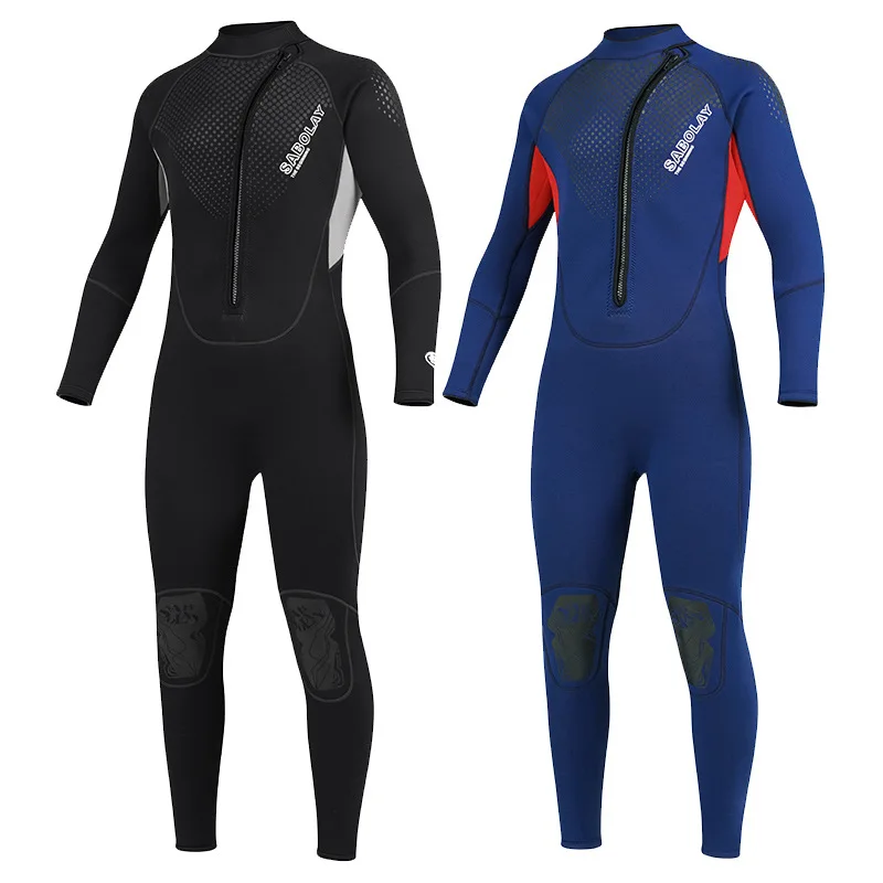 3MM Neoprene Wetsuit Man Professional Long Sleeve Swimsuit Scuba Diving Snorkeling Surfing Suit Keep Warm Wetsuit UPF50+
3MM Neoprene Wetsuit Man Professional Long Sleeve Swimsuit Scuba Diving Snorkeling Surfing Suit Keep Warm Wetsuit UPF50+