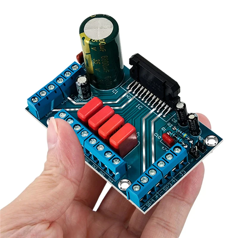 TDA7388 4X41W Four-Channel V6 Upgraded Version of Car Special IC Bluetooth Audio Amplifier Board DC12-14.5V
TDA7388 4X41W Four-Channel V6 Upgraded Version of Car Special IC Bluetooth Audio Amplifier Board DC12-14.5V