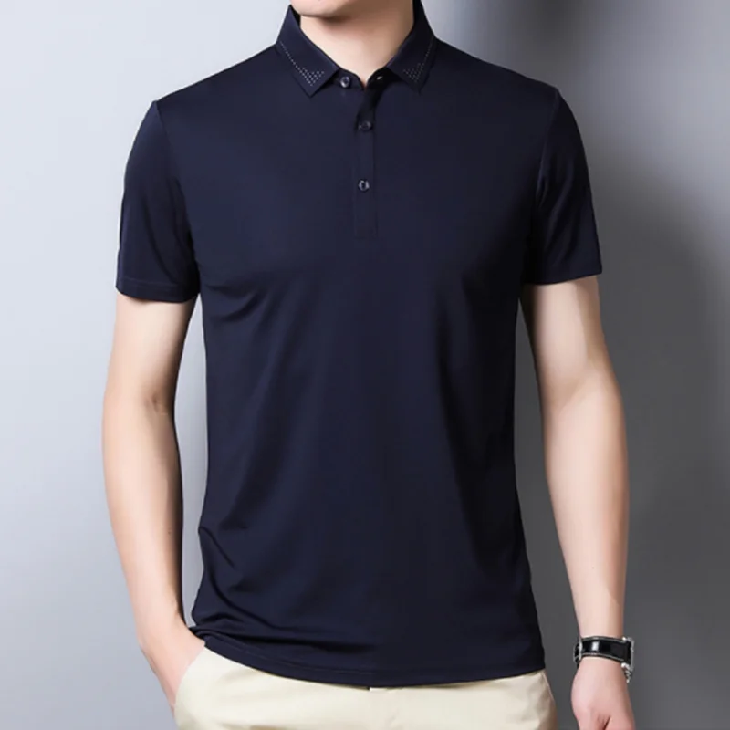 Spring Summer Short Sleeve Fashion Handsome Summer Versatile Trend Young Jacket Loose Lapel European American Simple T-shirt
Spring Summer Short Sleeve Fashion Handsome Summer Versatile Trend Young Jacket Loose Lapel European American Simple T-shirt